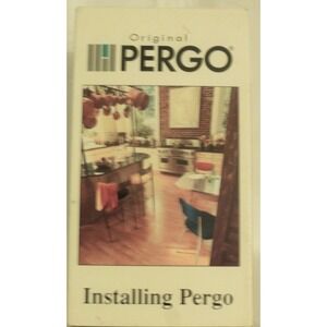 Original Pergo Floor Installation Instructional VHS Video
